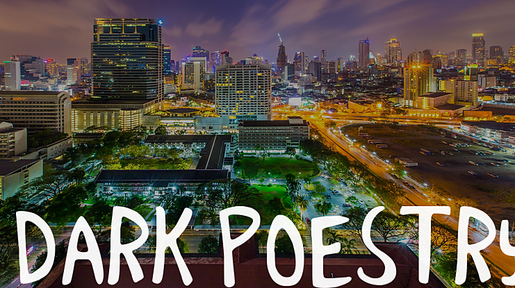 Dark Poestry Font