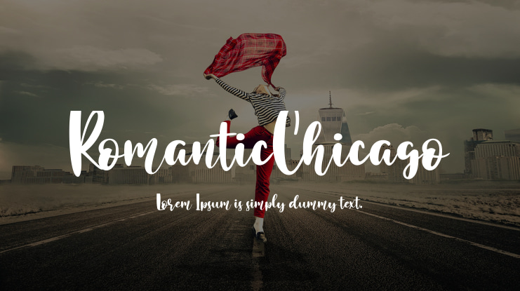 RomanticChicago Font