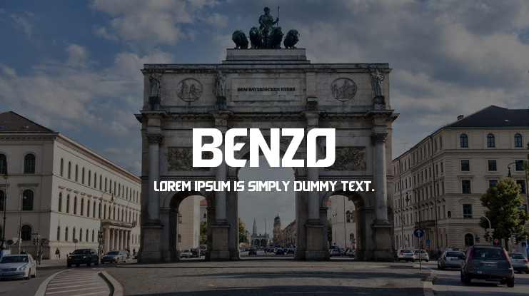 Benzo Font