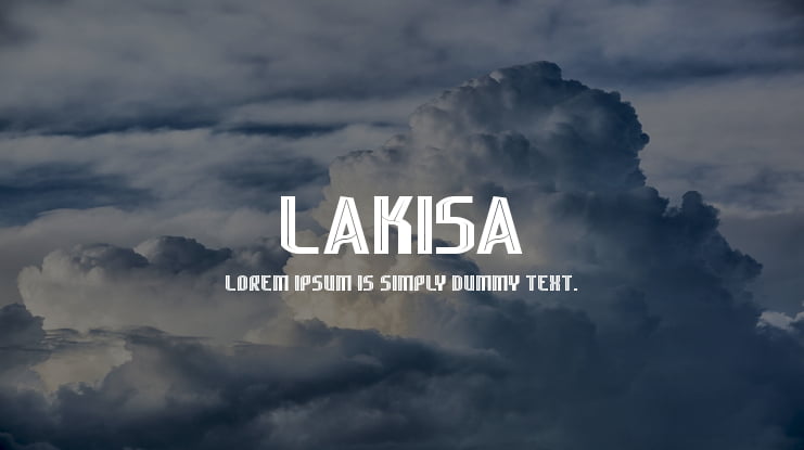 Lakisa Font Family