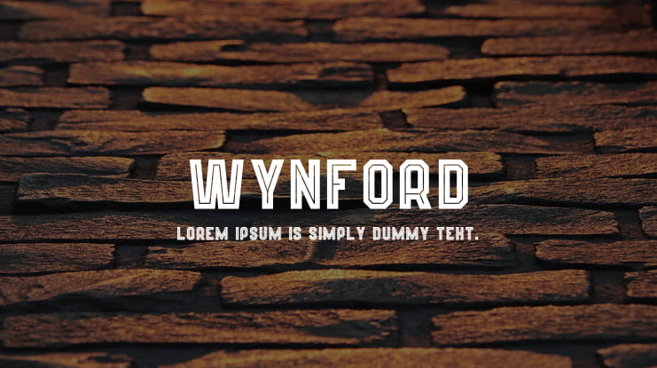 Wynford Font Family