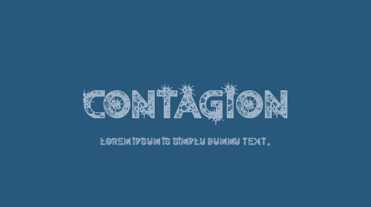 Contagion Font