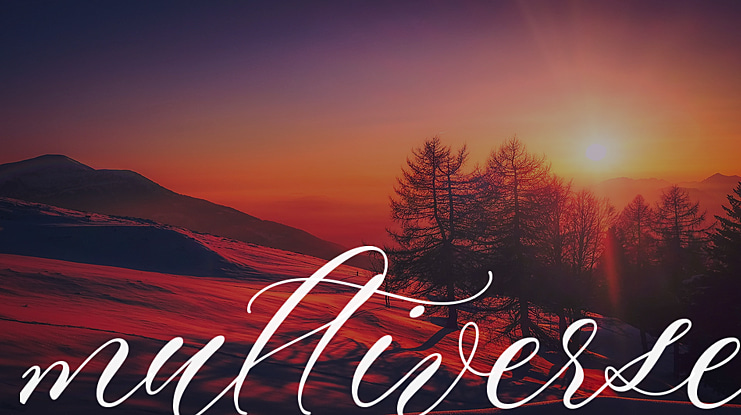 multiverse Font