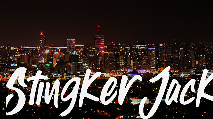 Stingker Jack Font