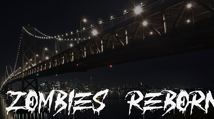 ZOMBIES REBORN Font