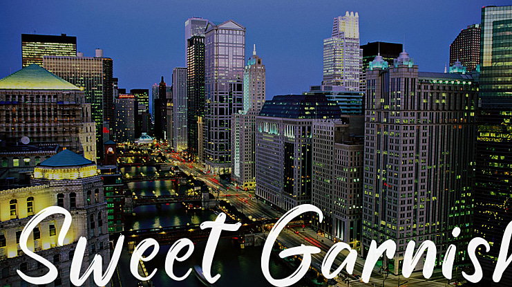 Sweet Garnish Font