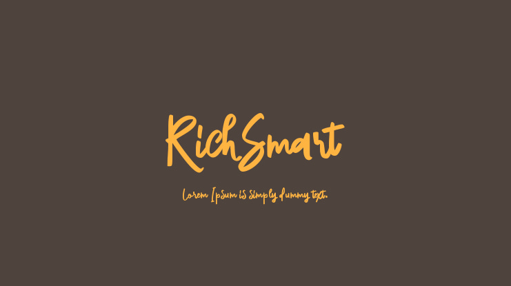 RichSmart Font