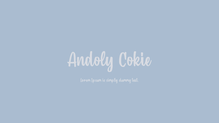Andoly Cokie Font