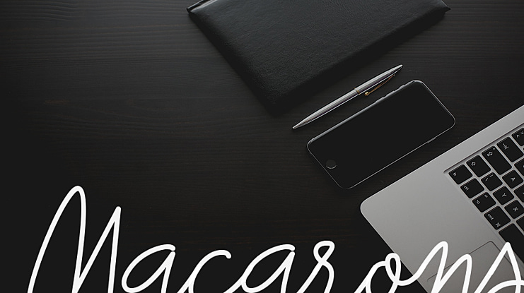 Macarons Font