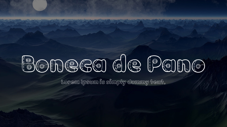 Boneca de Pano Font