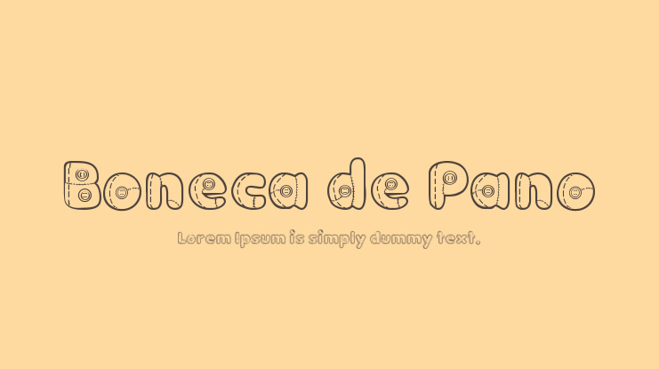 Boneca de Pano Font