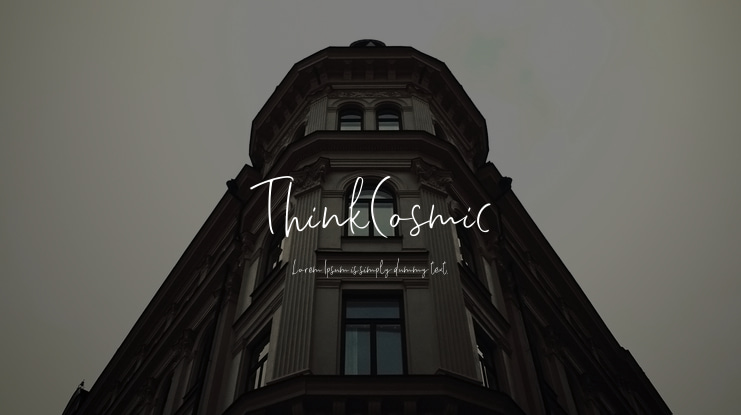 ThinkCosmic Font