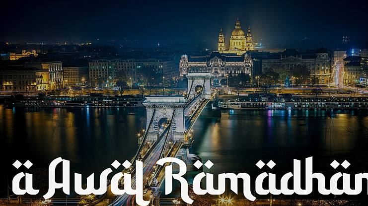 a Awal Ramadhan Font