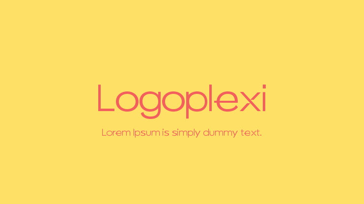 Logoplexi Font