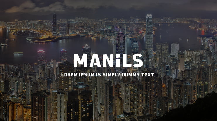 Manils Font