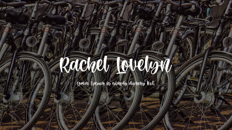 Rachel Lovelyn Font
