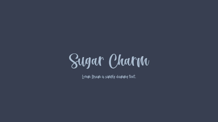 Sugar Charm Font