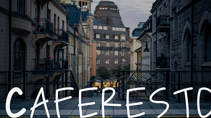 Caferesto Font