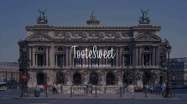 TooteSweet Font
