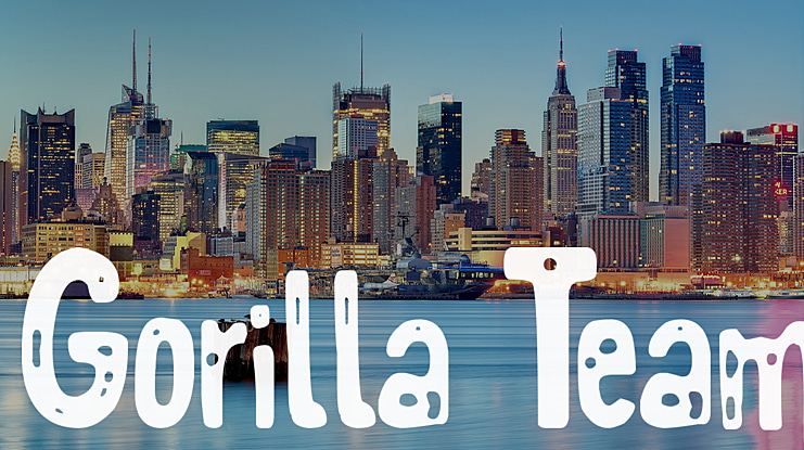 Gorilla Team Font