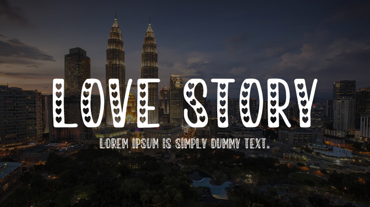 love story Font