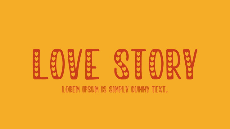 love story Font
