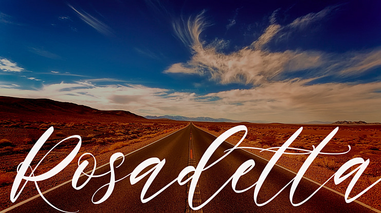 Rosadetta Font