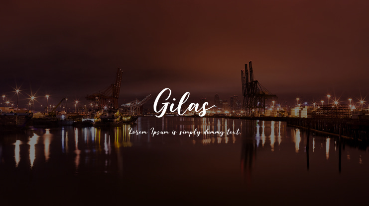 Gilas Font