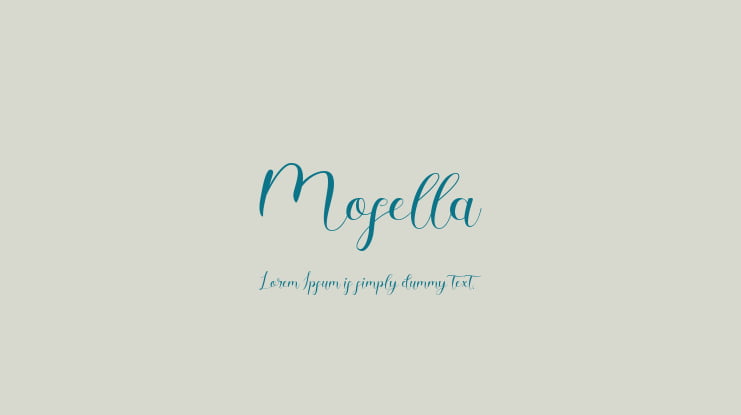Mosella Font