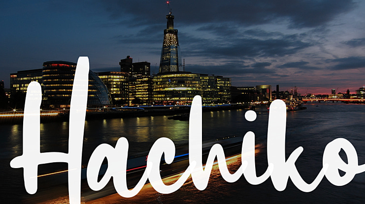 Hachiko Font