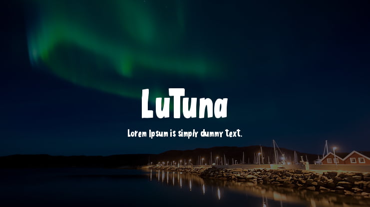 LuTuna Font