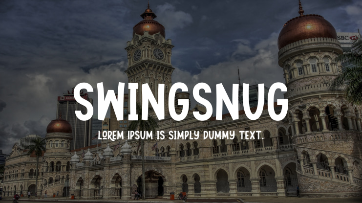 Swingsnug Font