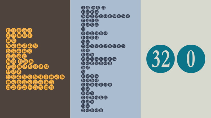 Numberpile Font Family