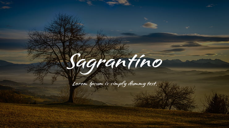 Sagrantino Font