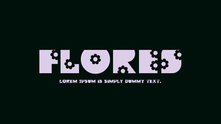 Flores Font