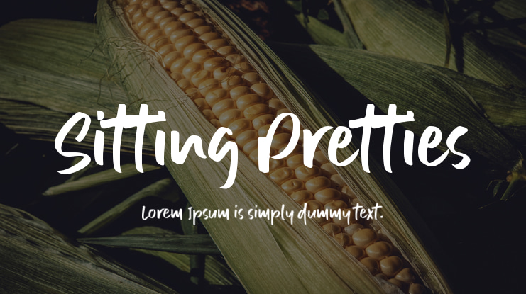 Sitting Pretties Font