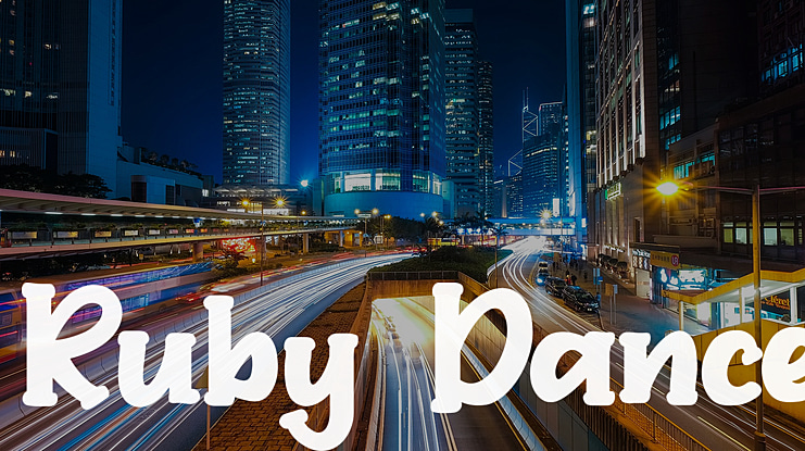 Ruby Dance Font