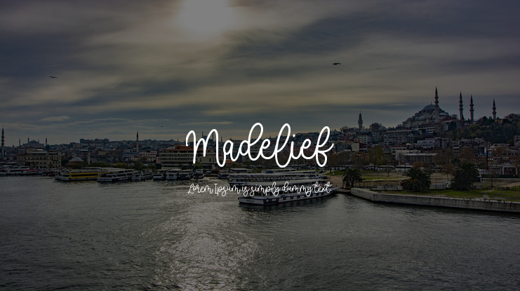 Madelief Font