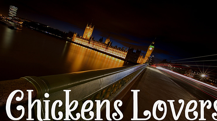 Chickens Lovers Font