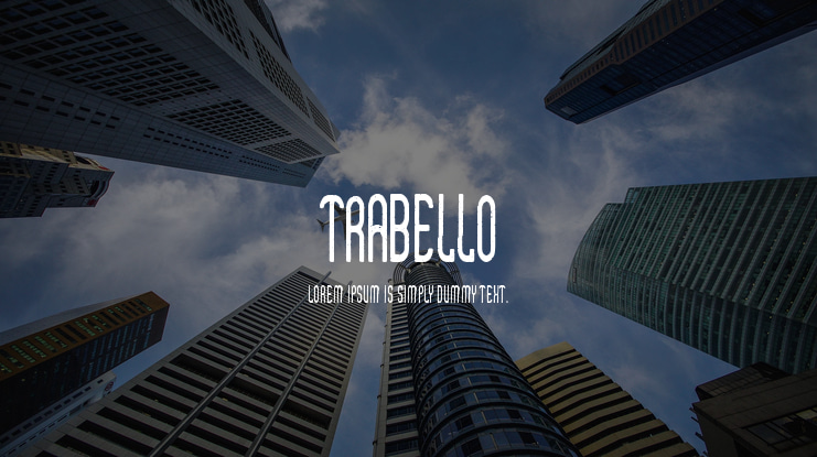 Trabello Font