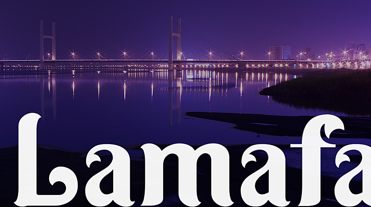Lamafa Font