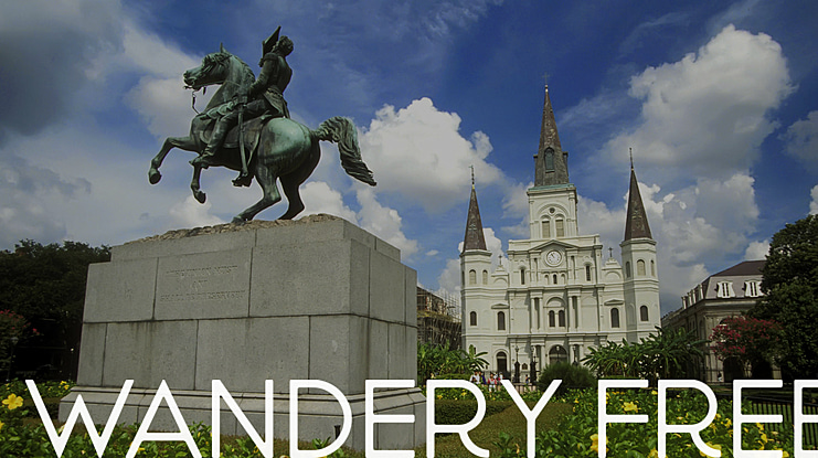 Wandery Free Font