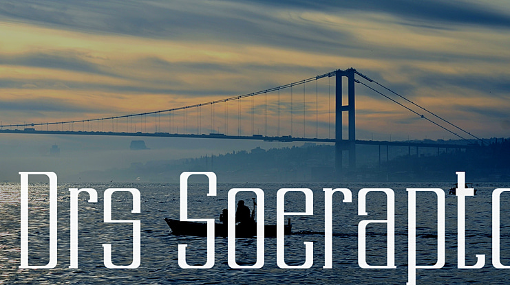Drs Soerapto Font