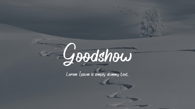 Goodshow Font