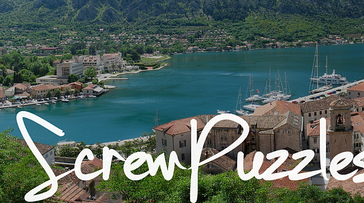 ScrewPuzzles Font