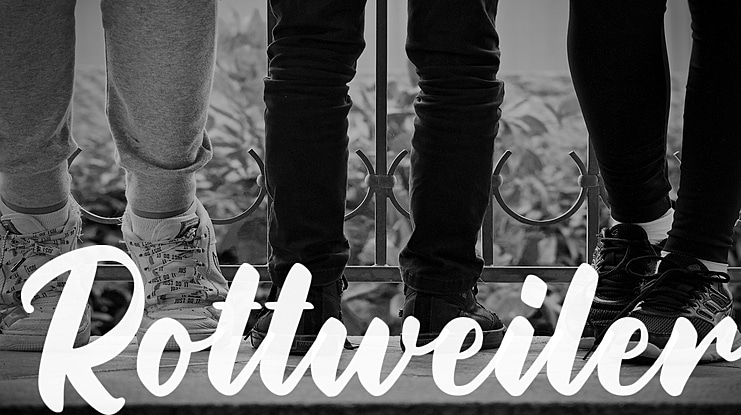 Rottweiler Font