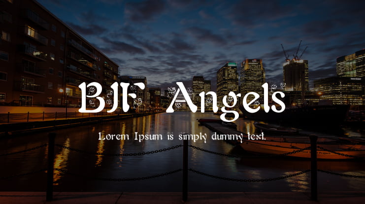 BJF Angels Font