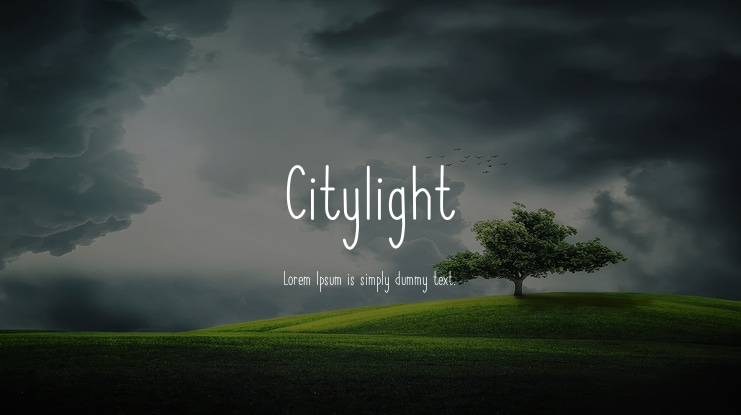 Citylight Font