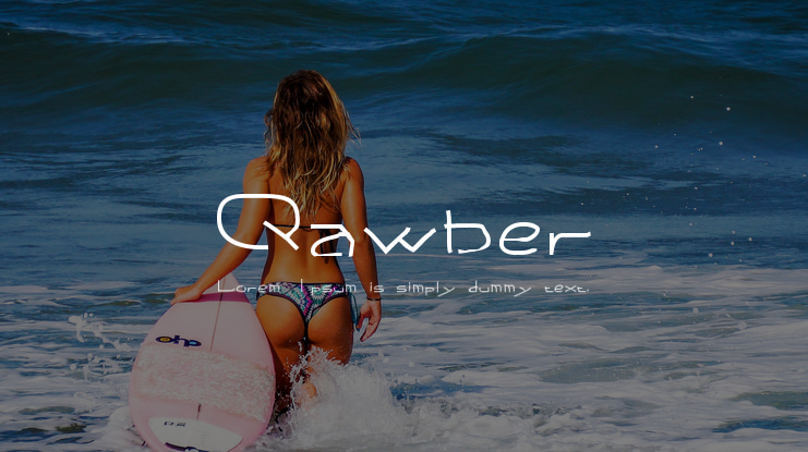 Qawber Font