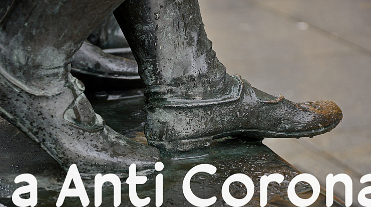 a Anti Corona Font